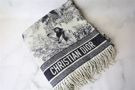 dior fierce blanket|christian dior blanket for sale.